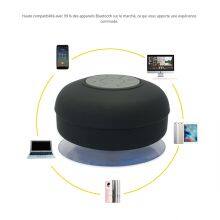 High Quality Portable Shower Waterproof Bluetooth Speaker With Suction Cup for Swimming Pool thumbnail-6