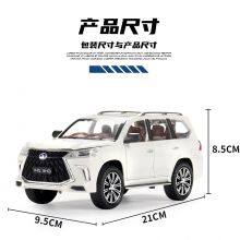 High Quality Lexus LX570 Car Suv Models Real 1:24 Alloy Toy Cars Diecast Kids Metal Car Model thumbnail-4