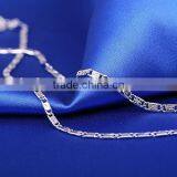 2015 Wholesale Fashion Jewelry Rhodium Plated Cheap Short Chain Necklace thumbnail-5
