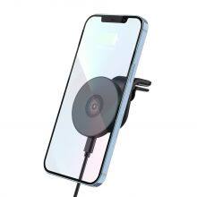 Phone Car Holder Air Vent Mobile Mount For Car With Wireless Mobile Phone Charger Magnet Car Wireless Charger For Mobile Phone