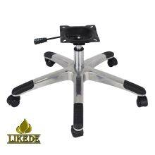 Aluminum Swivel Plate Chair Base Furniture Legs for Lounge Chair Turned Chair Parts With Swivel Function