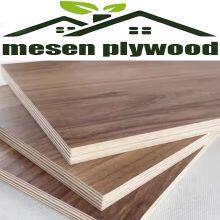 Customized Glossy Matt Embossed 4X8FT 4mm 6mm 12mm 15 mm 18mm Lamin Contreplaque Sheet Melamine Faced Plywood Board thumbnail-1