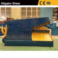 Hydraulische mechanische Recycling-Schwerlast-Schrottmetall-Aluminium-Stahl-Eisenscheiben-Recycling-Schneidemaschine Alligator-Schneidscheren Preis thumbnail-4