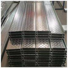 1.5mm 2mm 3mm Thick Metal Deck Sheet No-cast Concrete Galvanized Floor Decking for Steel Structure thumbnail-1
