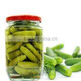 720ML GLASS JAR PICKLED CUCUMBER