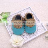 2015 New Style Wholesale Cheap Leather Moccasin Baby Shoes thumbnail-2