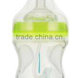 150ml/5oz 2014 New Products Super Wide Neck BPA Free Silicone Baby Feeding Bottle