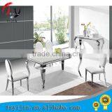 Modern European Style Stainless Steel Dinning Chair Bar Chair for Wedding/hotel Quality Choice thumbnail-1