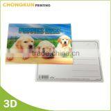 Professional Supplier 2016 3D Lenticular Postcard Cheap Souvenir Items
