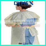 Disposable High Performance Impervious Poly Coated Isolation Gown With Thumb Loops thumbnail-3