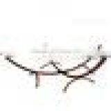 Square Wooden Hammock Stand&Sun Lounge With Canopy thumbnail-5