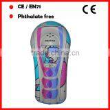 PVC Adults Pool Floats Inflatable Surfing Board With Printing Mobile Phone Water Mattress thumbnail-1