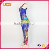 2016 wholesale China manufacturer custom adult women fitted dashiki jumpsuit                        
                                                Quality Choice