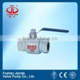DN25mm Threaded High Temperature Ductile Iron Ball Valve thumbnail-1