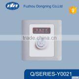 Light Dimmer Switch 1 Gang 1000W (Max) - Polished Chrome - Classic - 10A 1 Gang 2 Way Push On/Off Y0021