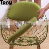 Classic Furniture Wood Base Armrest Leisure Chair thumbnail-2