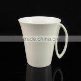 YF18608 Strengthen Ceramic Mug With 0 Shape Handle
