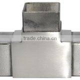 Handrail Crossbar Stainless Steel 40*40mm 4 Way Pipe Square Tube Connectors thumbnail-2