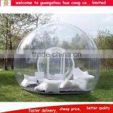 2016 PVC Camping Outdoor Inflatable Transparent Clear Air Dome Tent From HUACANG thumbnail-3