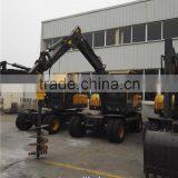 SDLG Made 6tons Wheel Excavator ZE906W Cheap for Exporting thumbnail-3