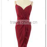 Lady's Silk Strap Dress of Evening thumbnail-1
