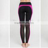 Women Mesh Clothing Sexy Breathable Leggings With Pockets thumbnail-6