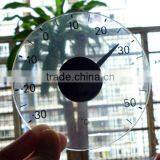 Transparent Window Thermometer