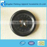 Round Black Natural Fashion Design Corozo Nut Suit Button