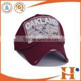 2016 New Fashion Unisex Custom Embroidery Washed Cotton Worn Look Outdoor Sports Baseball Cap thumbnail-6