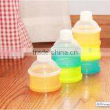 BPA Free 3-layers Muntifunctional Baby Powder Milk Container Plastic Baby Milk Powder Box thumbnail-5