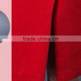Women Red Fashion Elegant Wool Formal Uniform for Autumn /winter thumbnail-5