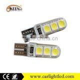 KEEN Hot Selling Car LED Canbus T10 Auto Lamp 5050 LED 6 SMD DC12V Silicone W5W Auto Lighting