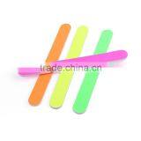 Fashion Attractive Custom Neon Pink Sponge Nail Polish Buffer Double Sides Neon Nail File thumbnail-2