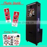 2016 Photo Booth With Black Curtain Exhibition Booth Design thumbnail-5