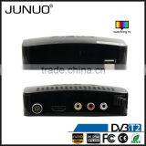 JUNUO Shenzhen Manufacture OEM 2016 New Strong Signal H.264 hd 1080P Mstar 7t01 Angola Dvb t2 Digital tv Receiver