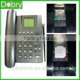 High Quality 3G WCDMA Dual Sim Card Gsm Fwp Fixed Wireless Desktop Phone 850/900/1800/1900/2100MHZ