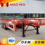 Hot Sale 3 Axles 50tons 40ft Container Skeleton Semi Trailer