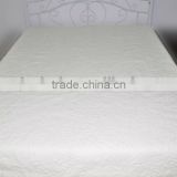 Custom high quality embroidery quilt fancy quilt