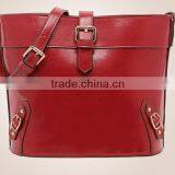 Women Leather Messenger Shoulder Bag Bucket Style Crossboy Bag thumbnail-1