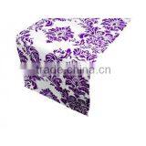 Hot Selling Beautiful Jacquard Table Runner Pintuck Table Runner Wedding Banquet thumbnail-3