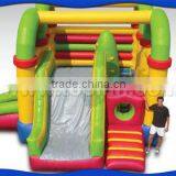 Colorful Inflatable Combo Bouncer With Slide,obstacles Commercial Quality A3007 thumbnail-2