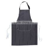 custom strap cotton printed kitchen apron waitress apron with cheap price