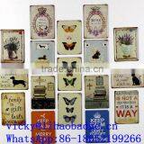 Wholesale Tin Sign,european Vintage Tin Sign,home Decorative Tin Sign,beer Bar/pub/coffee Tin Sign,dog Cat Tin Sign thumbnail-1