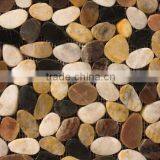 Bathroom Design Mosaics, Pebble Mosaic Tile, Natural Stone Mosaic Design(PMSG276)