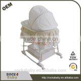 High Quality Fatory Price Deluxe Baby Bassinet Bed thumbnail-4