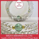 Crystal bracelet 108 beads Double With green onyx, bracelet onyx beads, power bracelet, power stones, women bracelet