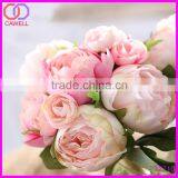 Yiwu Bulk Wholesale 12" Wedding Bridal Peony Silk Artificial Flowers thumbnail-6