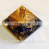 Orgonite Lapis Lazuli 4Sided Choko Reiki Pyramid - Wholesale Orgonite Shop