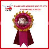 Factory High Quality Green Award Ribbon Rosette Wholesale thumbnail-4