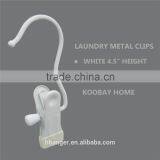 HH Brand Clip Hanger Metal Clip Hanger With Black/white Tips thumbnail-3